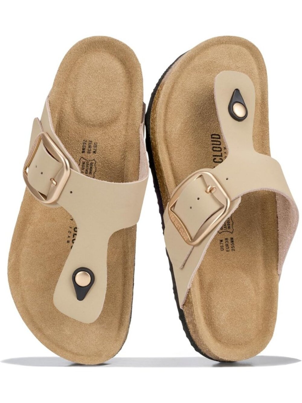 Genuine Leather Thong Sandals & Flip Flops for Women - Stylish Summer Footwear